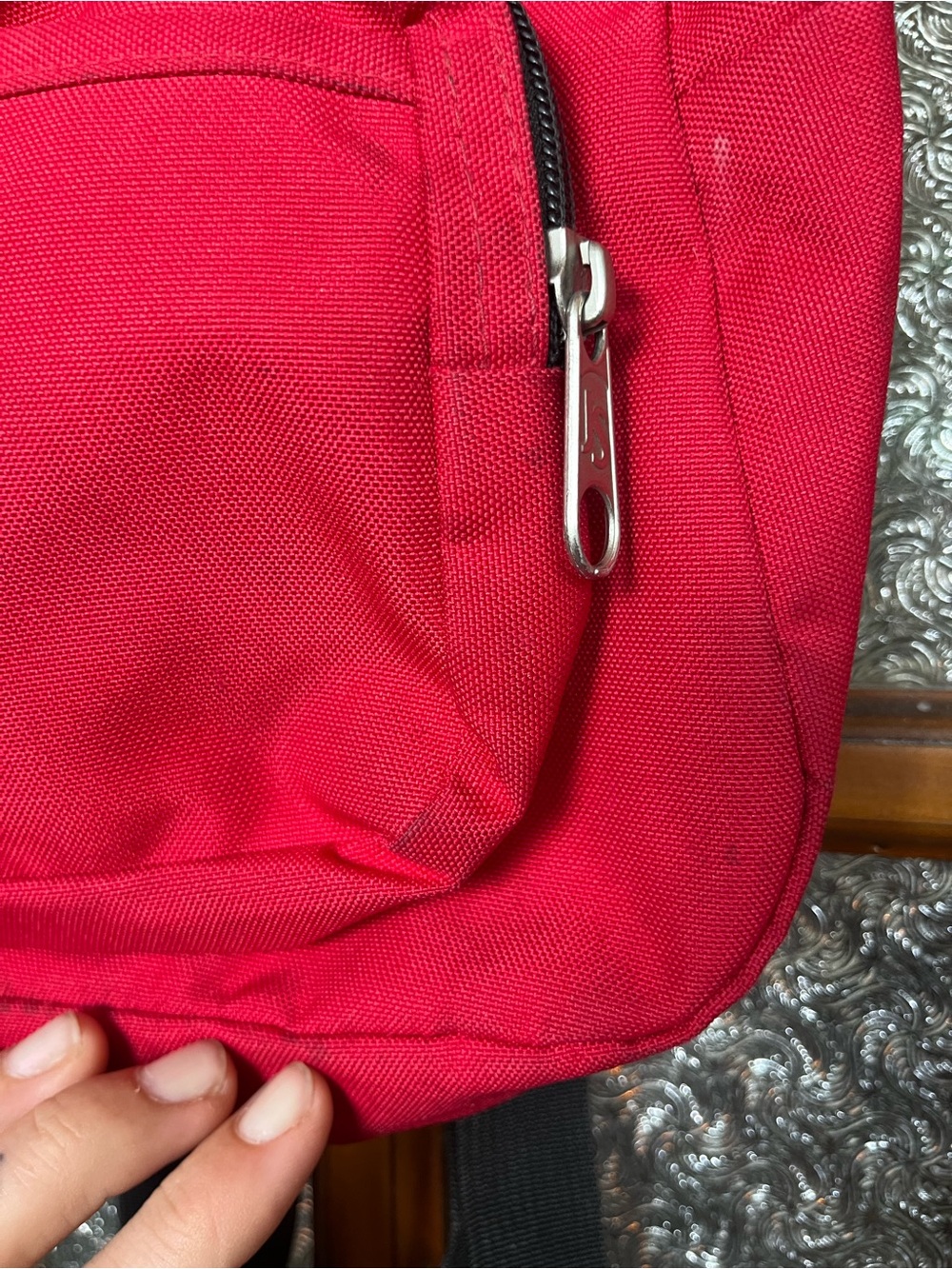 JanSport Red mini Backpack - Picture 4 of 4